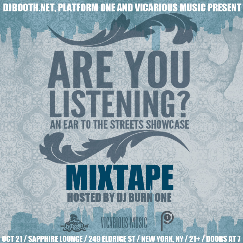 DJ Burn One Presents: "Are You Listening?" 