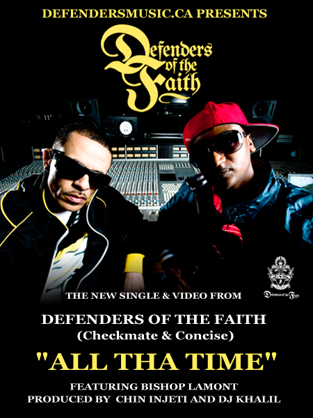 Defenders of the Earth (Checkmate & Concise) - All Tha Time ft. Bishop Lamont **mp3**