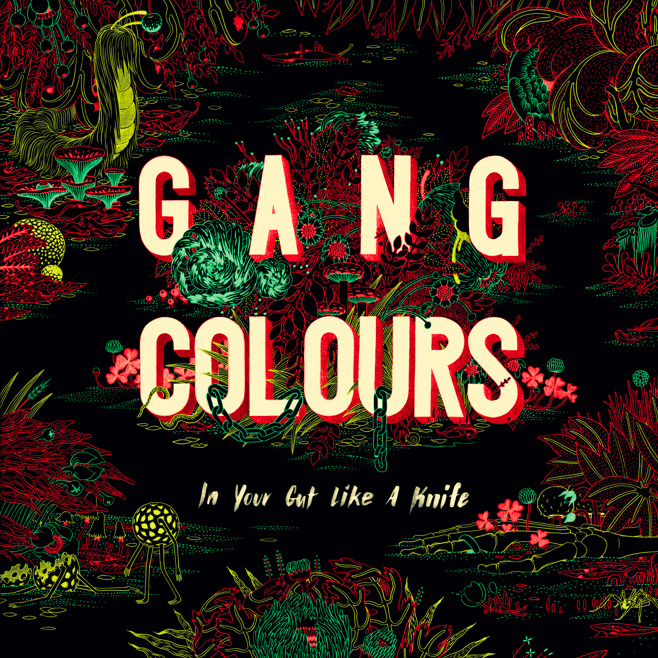 Gang Colours - In Your Gut Like A Knife **Sampler**