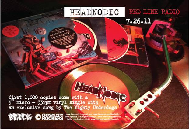 Headnodic "Turn Your Radio Up" ft. Mr. Lif, Gift of Gab & The Grouch **mp3**