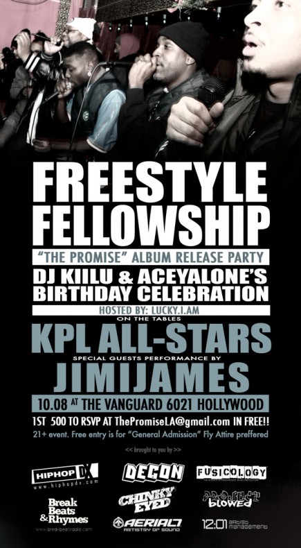 Freestyle Fellowship "The Promise" Album Release Party 10.08.2011 