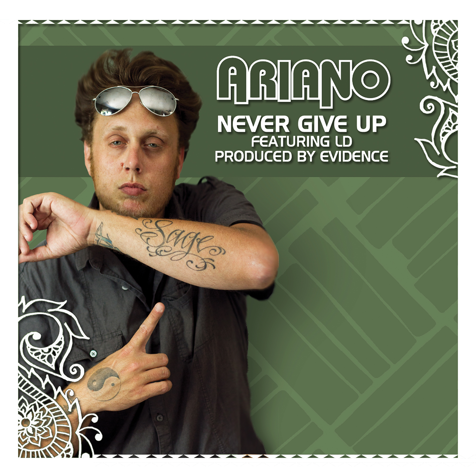 Ariano - Never Give Up ft. LD (prod by Evidence) **mp3**