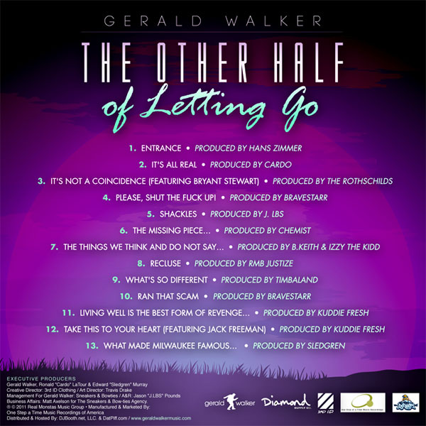 Diamond Supply Co. Presents: Gerald Walker "The Other Half of Letting Go" **Mixtape**