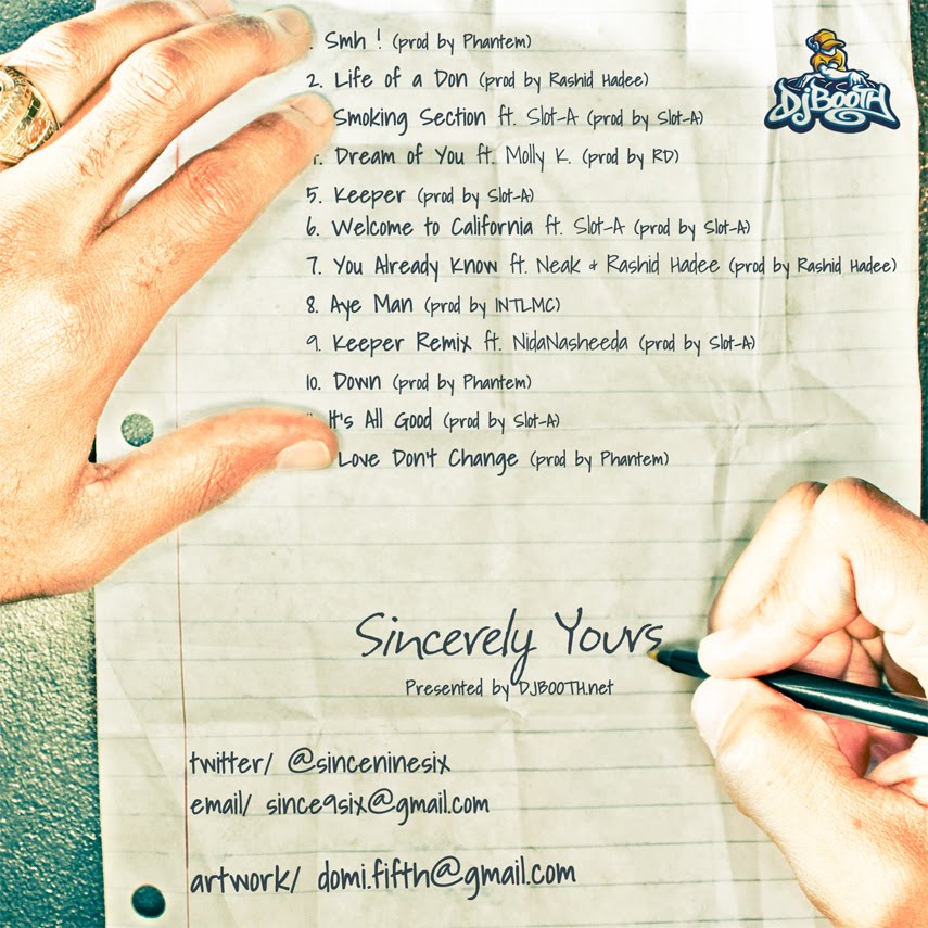 Sincerely Yours "Self-Titled" **Album**