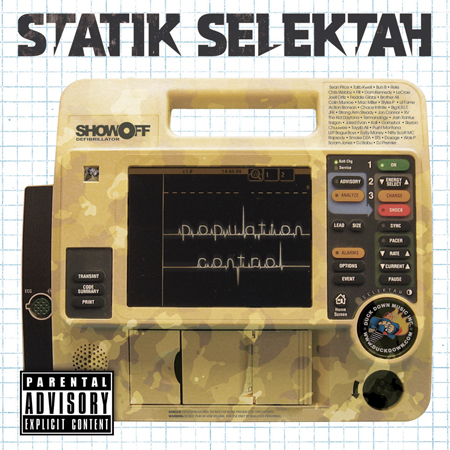 Statik Selektah - Population Control **Cover Art & Tracklisting**