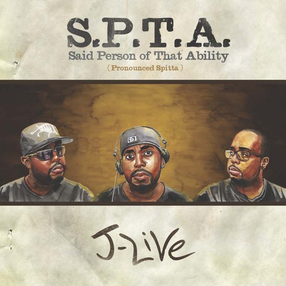 J-Live â€œSPTAâ€ **Cover Art & Tracklisting**