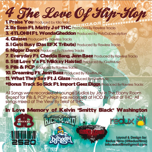 Matt Reeves "4 The Love of Hip Hop" Mixtape