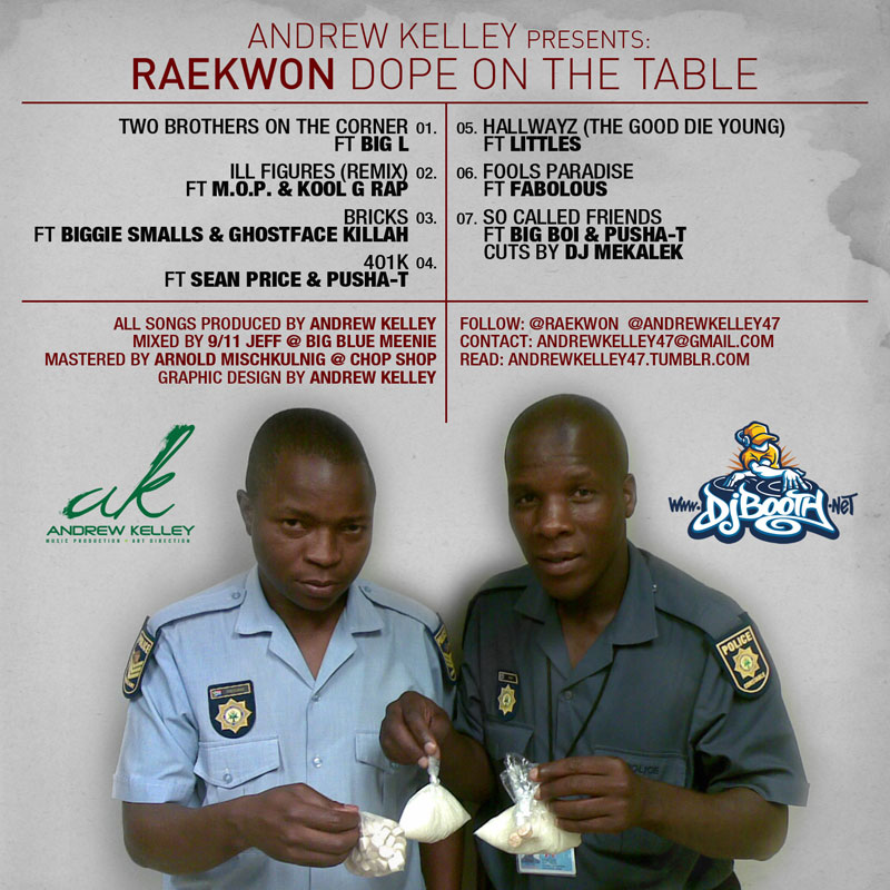 Andrew Kelley Presents: Raekwon "Dope on the Table" EP