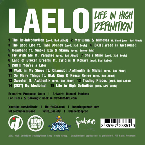 Laelo "Life in High Definition" 