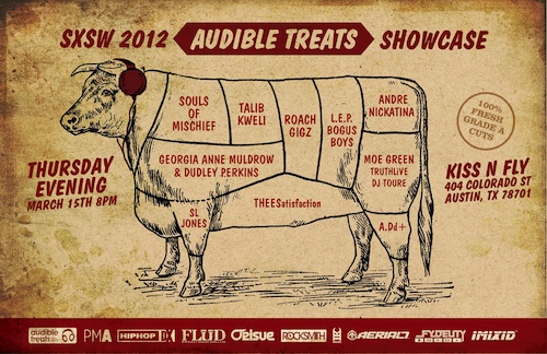 Audible Treats SXSW 2012 MegaMix (Mixed By 4th Pyramid)