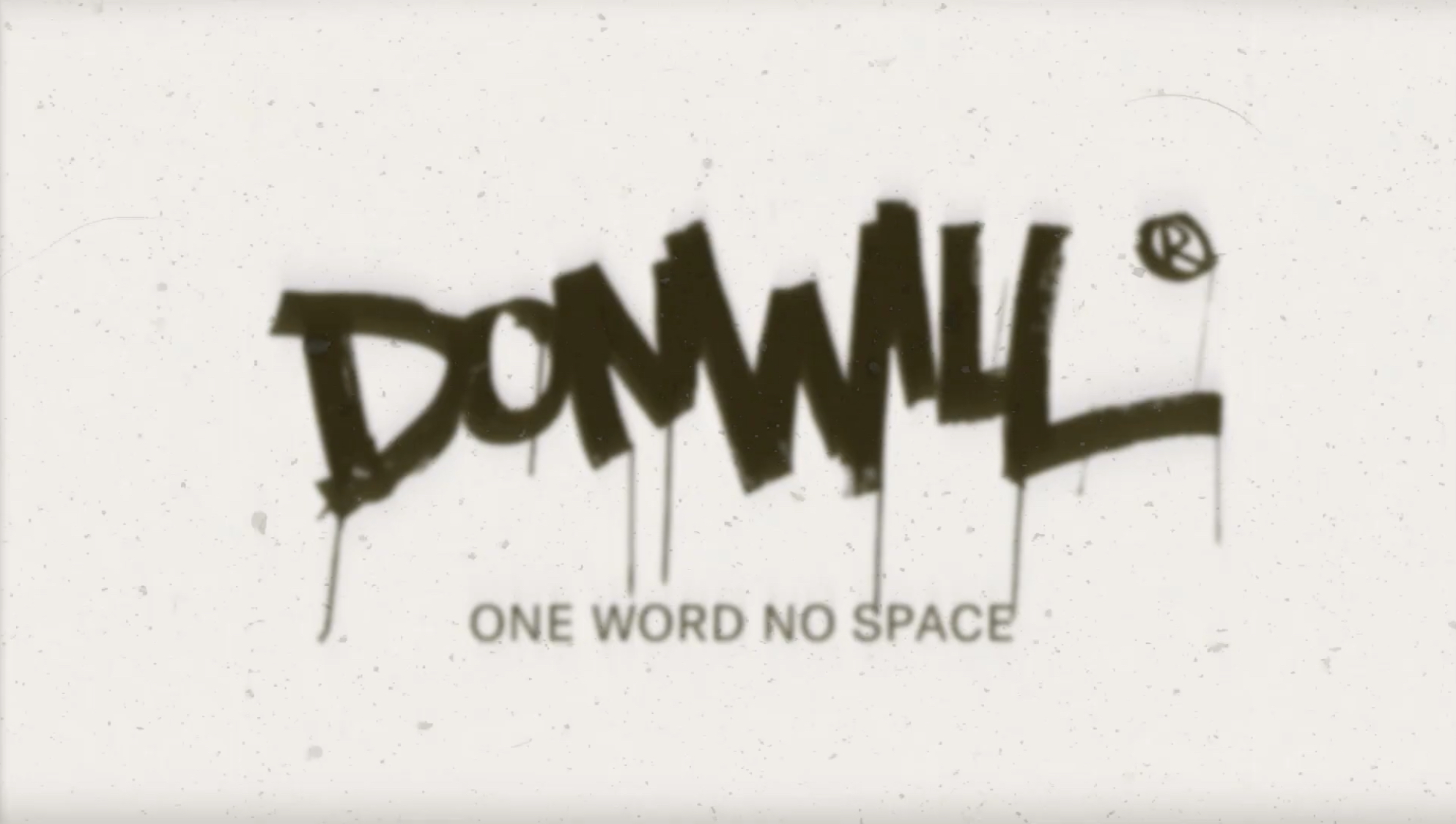 Donwill - One Word No Space | Video