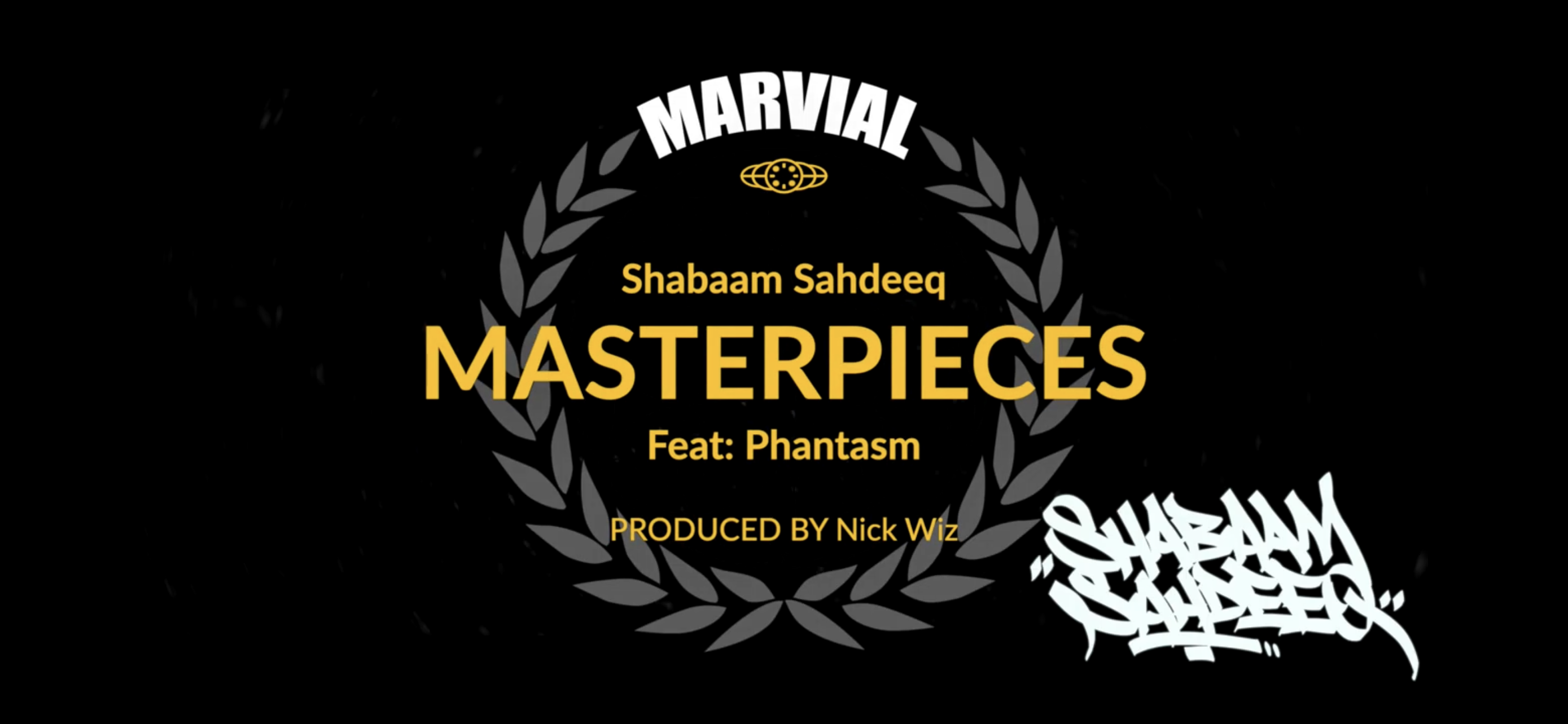 Shabaam Sahdeeq & Nick Wiz "Masterpieces" feat Phantasm (of Cella Dwellas) [video]