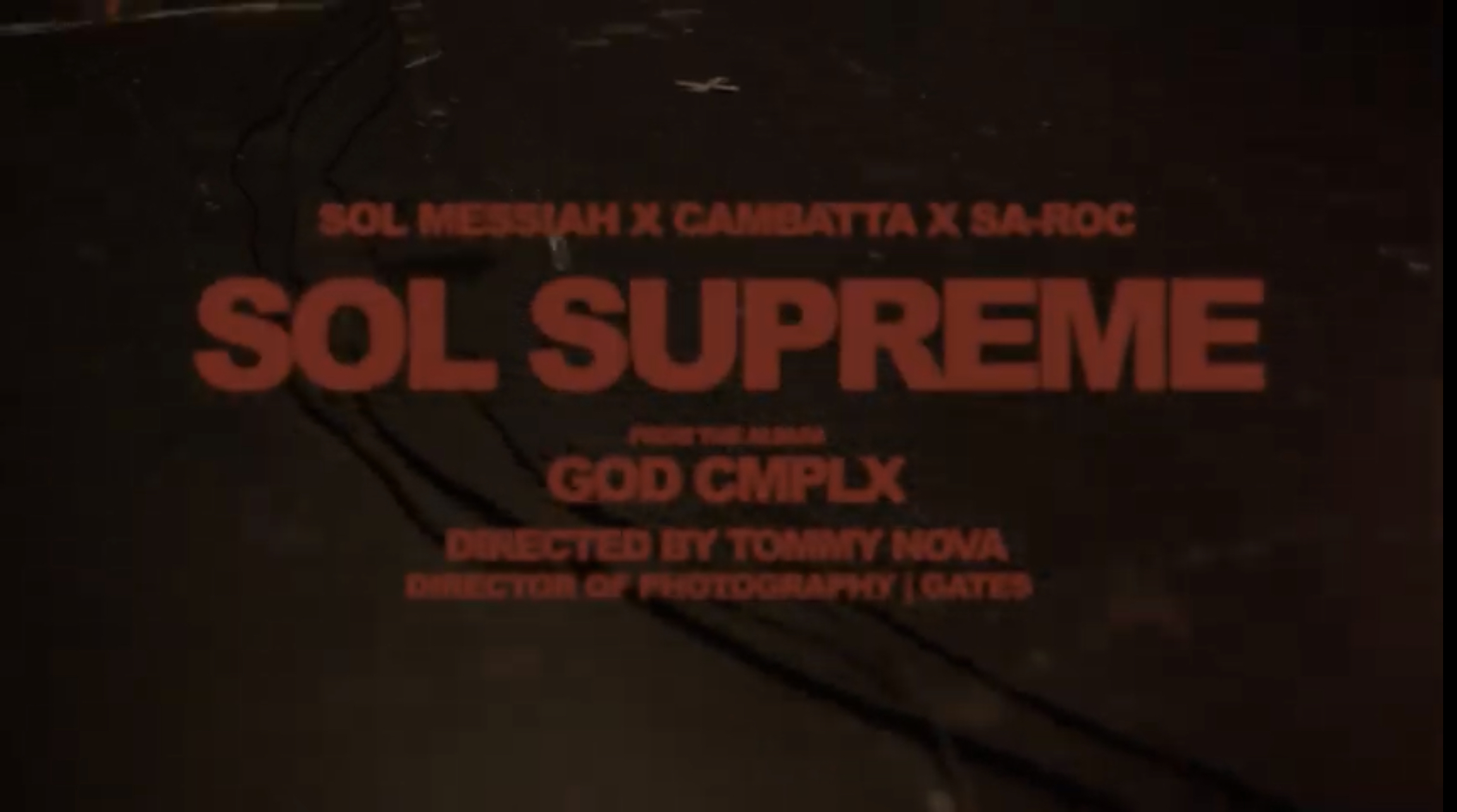 Sol Messiah - Sol Supreme feat. Cambatta (Official Video)