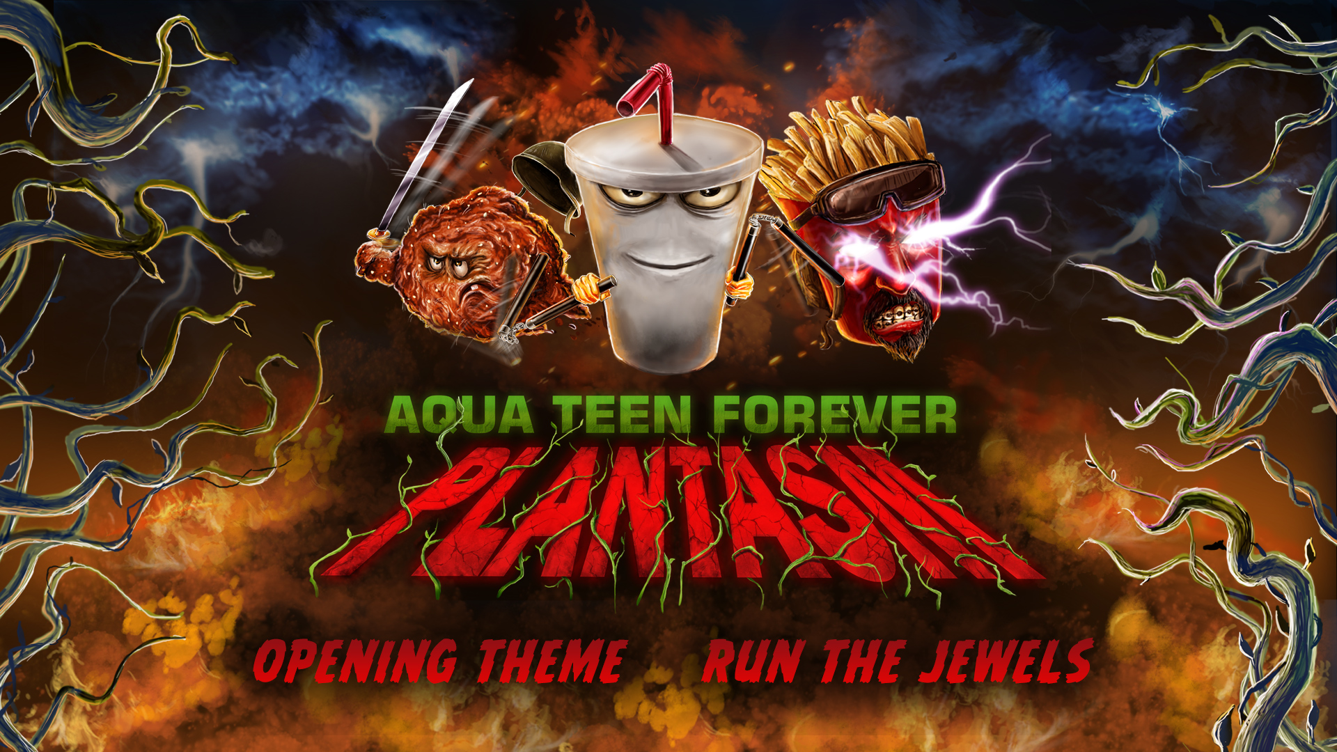 Run the Jewels - Aqua Teen Forever: Plantasm | Opening Theme