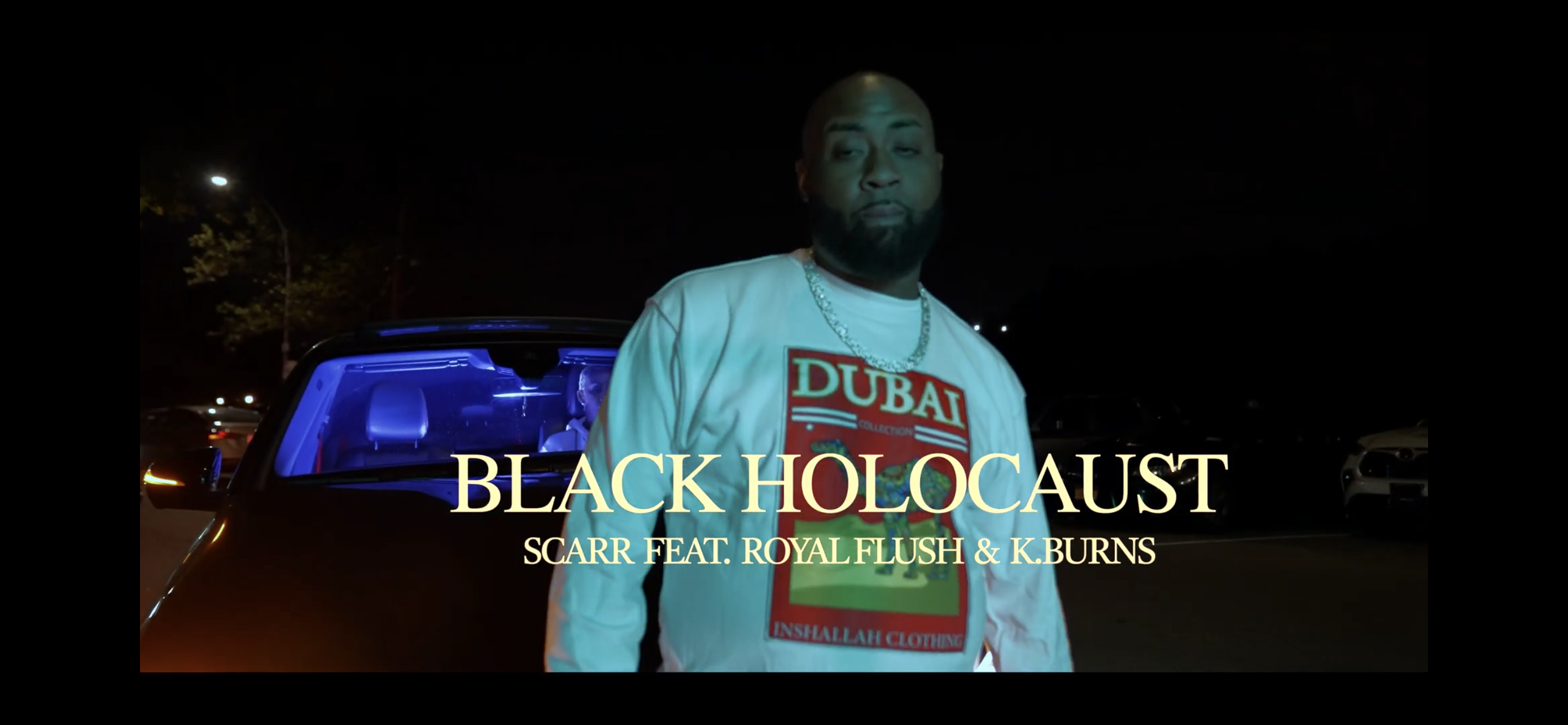 SCARR - "Blvck Holocvust" feat. K.Burns and Royal Flush (video)